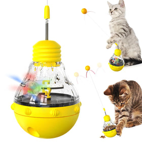 YIJISKY Cat ToyInteractive Cat Toys for Indoor CatsCat Food DispenserCat Treat PuzzleCat Puzzles for Indoor CatsHands for CatsCat Treat Dispenser ToyBest Cat Toys for Bored Cats