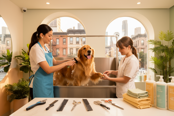 How to Keep Your Dog Healthy with Basic Grooming in New York