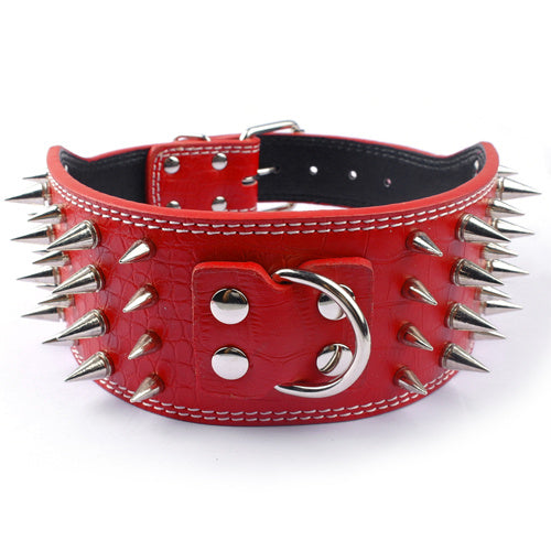 PU Leather Big Dog Collar