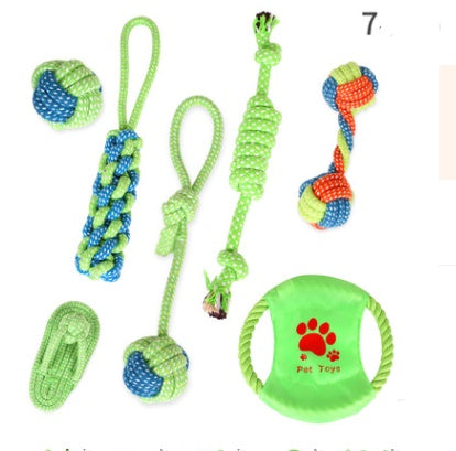 Molar supplies cotton rope toy cat and dog