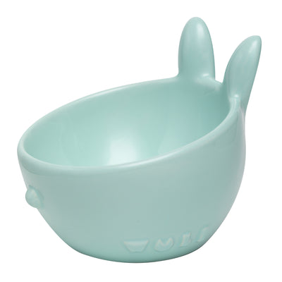 Pet bowl bunny ceramic cat food bowl