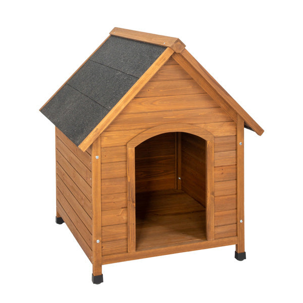 Black Asphalt Roof Dog House